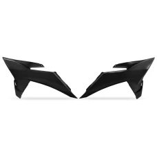 UFO 2024/11 КРИШКИ РАДІАТОРА KTM SX 125 / 150 / 250 / 300 '25, SXF (SX-F) 250 / 350 / 450 '25 КОЛІР ЧОРНИЙ