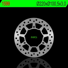 NG ДИСК ТОРМОЗНИЙ ПЕРІД YAMAHA YZ 85 93-22 (220X100,5X3,0MM)(3X6,5MM)