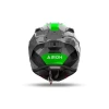 AIROH МОТОШОЛОМ GP 800 COMPETITION ЗЕЛЕНИЙ FLUO ГЛЯНЕЦЬ, M - зображення 3