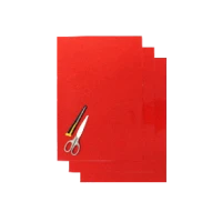 BLACKBIRD COLOUЧЕРВОНА SHEET ЧЕРВОНА 47X33CM (3PCS)