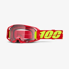 100 % ОКУЛЯРИ МОДЕЛЬ ARMATIC RED - ЧИСТИЙ LENS - КОЛІР CZERWONY/ZOLTY FLUO СТІКЛО PRZEZROCZYSTA