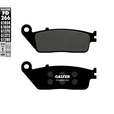 GALFER КОЛОДКИ ДИСКОВІ ТОРМОЗНІ KH226 / KH142 ПЕРІД, POLMETALICZNE