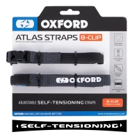 OXFORD РЕМНІ TRANSPORTOWE ATLAS B-CLIP 17MM X 2M 2 ШТУКИ W КОМПЛЕКТІ КОЛІР СІРИЙ