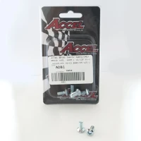 ACCEL ГВИНТИ ТОРМОЗА ДИСКА ПЕРІД (КОМПЛЕКТ. 6SZT.-M6) YZ/YZF '90-'14, KX 125/250 '92-'03, RM 80/85/125/250 '93-'14 ЗАД YZ 125/250 '90-'97,KX 125/250 '92