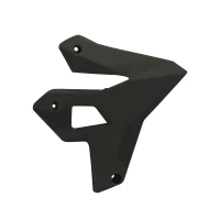 POLISPORT КРИШКИ РАДІАТОРА SUZUKI DR-Z 400 (DRZ400) '00-'24 RESTILING КОЛІР ЧОРНИЙ (КОМПЛЕКТ)