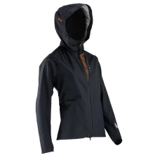 LEATT (НОВИНКА 2023) КУРТКА ROWEROWA (DAMSKA) MTB HYDRADRI 2.0 JACKET BLACK КОЛІР ЧОРНИЙ РОЗМІР S