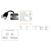 DZE РЕГУЛЯТОР НАПРУГИ HONDA VFR 800 FI 00-01 (35A) (3160-MBG-D01) (ESR691) - зображення 3