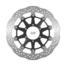 NG ДИСК ТОРМОЗНИЙ ПЕРІД BMW M1000RR/S1000RR '20-21 (320X80,2X4,5MM) (6X8,5MM) WAVE PLYWAJACA (МАТЕРІАЛ АЛЮМІНІЙ)