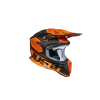 JUST1 ШОЛОМ J-18 F HEXA ORANGE\/TITANIUM\/BLACK M - зображення 1