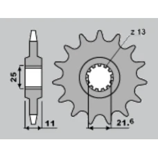 ПЕРЕДНЯ ЗІРКА PBR CHT 442 17 18NC (LANC. 532)