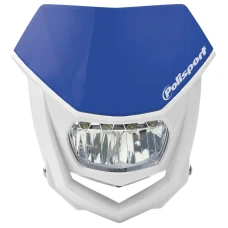 POLISPORT АКЦІЯ ФАРА ПЕРІД УНІВЕРСАЛЬНА HALO Z ЛАМПОЧКА СВІТОДІОД  СВІТОДІОД  LED КОЛІР СИНІЙ YAMAHA