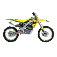 BLACKBIRD КОМПЛЕКТ НАЛІПОК (OKLEIN) SUZUKI RMZ 250 '10-'18 DREAM 5 КОЛІР СИНІЙ ЖОВТИЙ ЧОРНИЙ