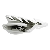 RACETECH КРИШКИ RAK (РУЧКА) RAPTOR КОЛІР БІЛИЙ (Z КРІПЛЕННЯМИ NA КЕРМА 22,2MM I 28,6MM)