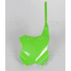 UFO TABLICA NA НОМЕР СТАРТОВИЙ KAWASAKI KXF 250 '17-'23, KXF 450 '16-'23 КОЛІР ЗЕЛЕНИЙ