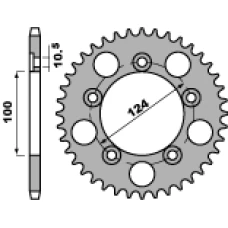 ЗАДНЯ ЗІРКА PBR 4443 36 C45 DUCATI 999 03-06 (LANC. 525) (JTR744.36)