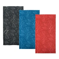 OXFORD БАФФ БАГАТОФУНКЦІОНАЛЬНИЙ WIATROODPORNY COMFY OXFORD PAISLEY 3 ШТУКИ W OPAKOWANIU КОЛІР CZARNY/NIEBIESKI/CZERWONY