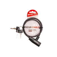 BIKETEC ЗАХИСТ ПРОВОДКИ РОЗМІР: ТРОСИК 6MM, 60CM Z KLODKA, 3KLUCZE,