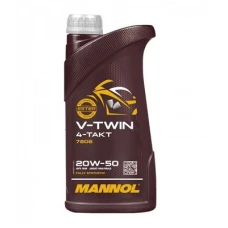 MANNOL МАСТИЛО SILNIKOWY 4T V-TWIN 20W50 1 L MA2 FULLSYNTETYK (JASO MA/MA2, API SL)  (20)