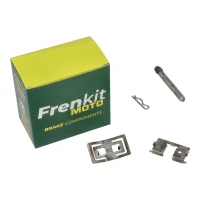 FRENKIT MOTO 2026/05 КОМПЛЕКТ BLASZEK USTALAJACYCH, TRZPIENI I ZABEZPIECZEN СУПОРТА ТОРМОЗНОЇ BREMBO ЗАД BMW HP2 '04-'08, K 1200 GT / R '04-'08, K 1200 S '03-'08, K 1300 GT / R '07-'11, R 1200 GS '04-'13, R NINE T 1200 '14-'23