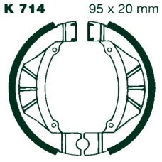 ПРОДУВУ ТОРМОЗНИЙ SHOES K 714 95X20MM КОМПЛЕКТ