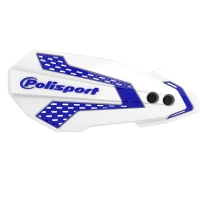 POLISPORT MX ПОТОКУ HANDGUARD YZ/YZF/WR 08-.. WHITE/BLUE YAM95 (16)
