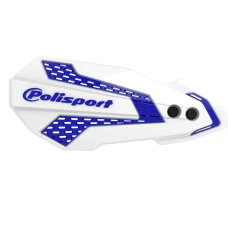 POLISPORT MX ПОТОКУ HANDGUARD YZ/YZF/WR 08-.. WHITE/BLUE YAM95 (16)