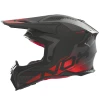 NOX (2025) ШОЛОМ ВИКЛЮЧЕНИЙ ROAD \/ CROSS N634 GRADIENT КОЛІР ЧОРНИЙ\/ЧЕРВОНИЙ МАТОВА РОЗМІР XXL - зображення 2