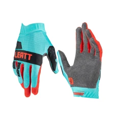 LEATT (НОВИНКА 2023) РУКАВИЦІ MOTO 1.5 GRIPR JUNIOR GLOVE FUEL КОЛІР NIEBIESKI/CZARNY/CZERWONY РОЗМІР XS