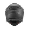 ШОЛОМ NOX OFFROAD\/TRAIL DUOSPORT (ПОДВІЙНОГО ПРИЗНАЧЕННЯ) N350 SOLID З СКЛОМI БЛЕНДА, КОЛІР ЧОРНИЙ МАТОВИЙ, РОЗМІРL - зображення 3
