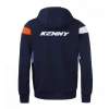 KENNY RACING BLUZA Z KAPTUREM МОДЕЛЬ RACING КОЛІР NIEBIESKI\/POMARANCZOWY\/BIALY РОЗМІР S - зображення 2