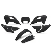 UFO 2024/01 КОМПЛЕКТ ПЛАСТІКОВ HUSQVARNA TE 150 / 250 / 300 '24, FE 250 / 350 / 450 / 501 '24, КОЛІР ЧОРНИЙ
