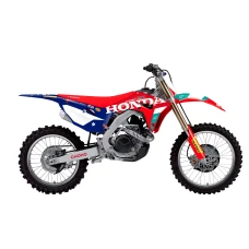 BLACKBIRD КОМПЛЕКТ НАЛІПОК (OKLEIN) HONDA CRF 250R '18-'21, CRF 450R '17-'21, CRF 450X '17-'24 REPLICA TEAM HRC 25 HONDA