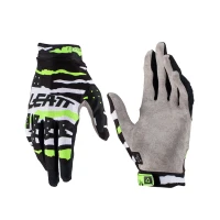 LEATT (НОВИНКА 2023) РУКАВИЦІ MOTO 2.5 X-FLOW GLOVE TIGER КОЛІР CZARNY/BIALY/ZIELONY FLUO РОЗМІР L