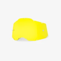 100 ПРОЦЕНТ (2023) RC2/AC2/ST2 REPLACEMENT LENS - ЖОВТИЙ, SZYBA/SZYBKA ДЛЯ ОКУЛЯРІВ ОДИНАРНИЙ RACECRAFT 2/ ACCURI 2/ STRATA 2 КОЛІР ЖОВТИЙ STARY КОД 51008-108-01