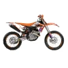 BLACKBIRD КОМПЛЕКТ НАЛІПОК (OKLEIN) KTM EXC\/EXC-F '08-'11, SX\/SX-F 125  '07-'10 DREAM 5 ХРОМ EFX КОЛІР КОЛІР ПОМАРАНЧ ЧОРНИЙ - зображення 1
