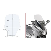 GIVI СПОЙЛЕР HONDA FORZA 300 (2018)