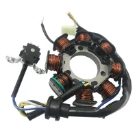 GAUSS 2023/06 UZWOJENIE ГЕНЕРАТОР STATOR YAMAHA YBR 125, XTZ 125 '06-'10, FACTOR 125 '-10, (OEM:5HH-H1410-10; 5RM-H1410-00)