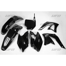 UFO КОМПЛЕКТ ПЛАСТІКОВ KAWASAKI KXF 250 '07 КОЛІР ЧОРНИЙ (KA208E001)