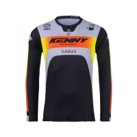 KENNY RACING 2025 СОРОЧКА CROSS/ENDURO МОДЕЛЬ TRACK FOCUS GREY КОЛІР CZARNY/SZARY/ZOLTY/CZERWONY РОЗМІР XL