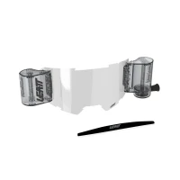 LEATT ROLL-OFF VIZION KIT 3.5 CANISTERS+FILM+DIRT STRIPS+ROLLOFF LEATT ЧИСТИЙ 90%