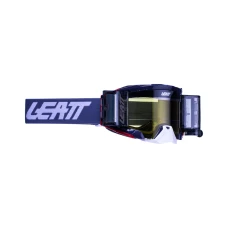 LEATT (2022/2023) ОКУЛЯРИ VELOCITY 5.5 ROLL-OFF GOGGLE GRAPHENE ЖОВТИЙ 70% - КОЛІР СІРИЙ ХВІРТКА DYMIONE ЗЕРКАЛО КОЛІР ЖОВТИЙ