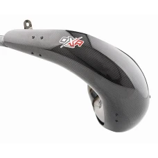 OXA FACTORY 2025/12 ЗАХИСТ KARBONOWA DYFUZORA (TUBY REZONANSOWEJ) КАРБОН PROTECTION DO OXA FACTORY FRONT PIPE X8 125 CC  KTM / YAMAHA / SHERCO / BETA