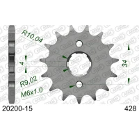 AFAM 2026/04 ШЕСТЕРНЯ ПЕРІД 259 15 HONDA MTX/125/XL 125 (JTF259.15) (LANC. 428)