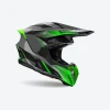 AIROH НОВИНКА ШОЛОМ CROSS \/ ENDURO \/ ATV \/ QUAD TWIST 3 SHARD GREEN GLOSS КОЛІР ЗЕЛЕНИЙ FLUOCZARNY\/SZARY РОЗМІР L - зображення 2