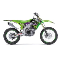 BLACKBIRD КОМПЛЕКТ НАЛІПОК (OKLEIN) KAWASAKI KX 450F '12-'15 DREAM 5 КОЛІР ЗЕЛЕНИЙ ЧОРНИЙ