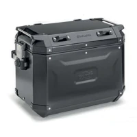KAPPA 2025/05 КОФР БІК 48L MONOKEY CAM SIDE KVG48B K'VOYAGER АЛЮМІНІЙ ЛІВИЙ КОЛІР ЧОРНИЙ ANODOWANY BLACK LINE