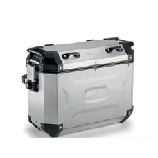 KAPPA 2025/05 КОФР БІК 37L MONOKEY CAM SIDE KVG37A K'VOYAGER АЛЮМІНІЙ ПРАВАЯ КОЛІР СРІБНИЙ