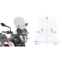 GIVI WINDSCREEN KTM 390/790 ADVENTURE