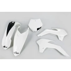 UFO ПЛАСТИК KIT 5-PARTS БІЛА 047 KTM SX85 13-17