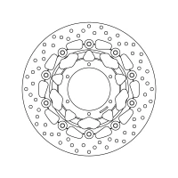 BREMBO SERIE ORO BRAKEDISC ПЛАВАЮЧИЙ